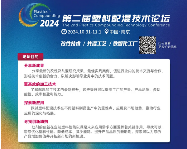 2024第二届塑料配混技术论坛|卓越董事长李卓做主题演讲
